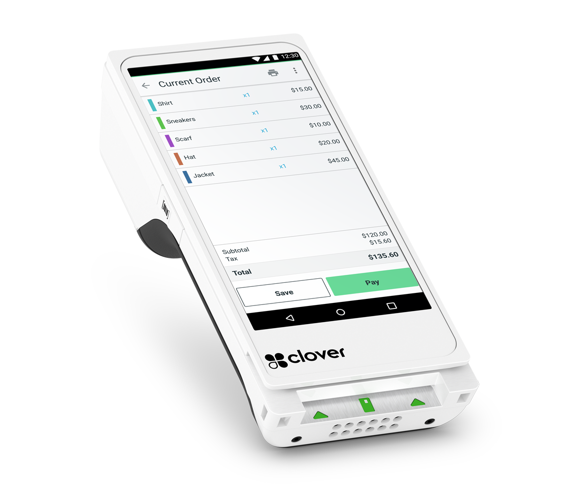 Clover Flex handheld POS system